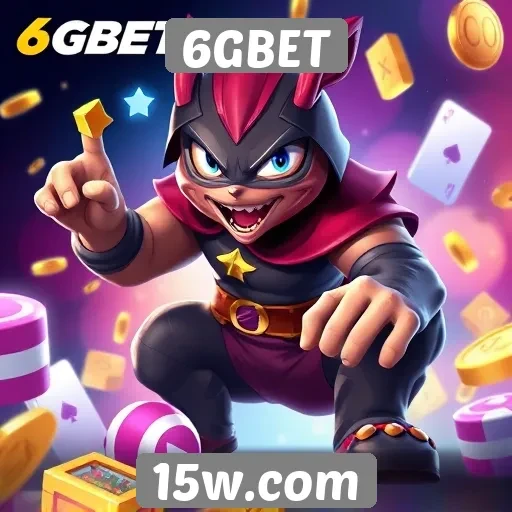 Variedade de jogos disponíveis no 6GBET